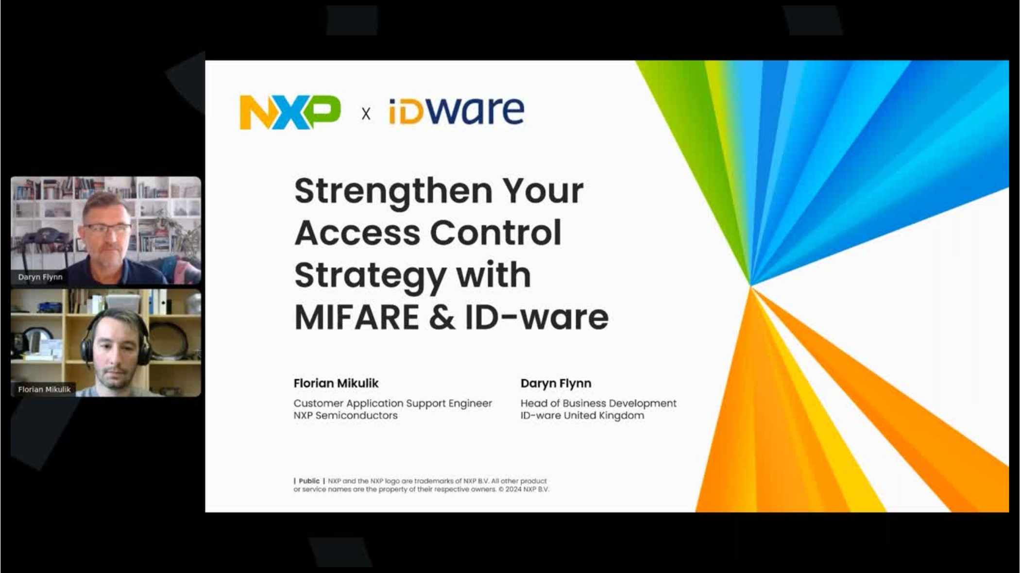 Webinar Access Control Management NXP Mifare